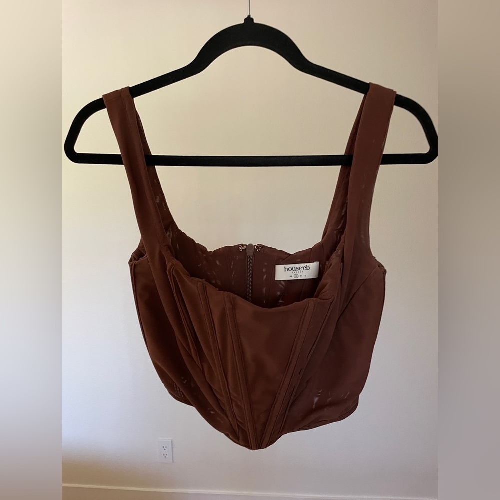 House of CB ‘Ninetta’ mesh corset